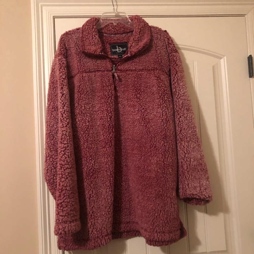sherpa pullover